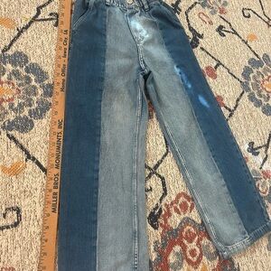 H&M Kids Two-Tone Jeans - Blue and Gray